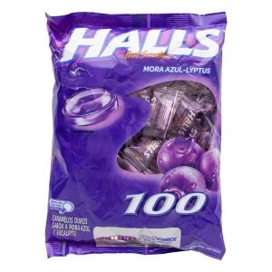 HALLS MORAZUL  PEPA 100 UDS