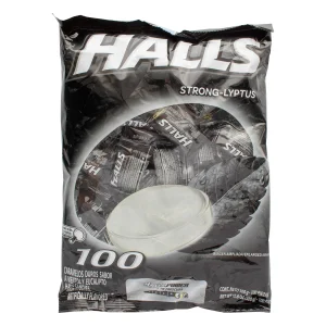 HALLS EXTRA STRONG PEPA 100 UDS .