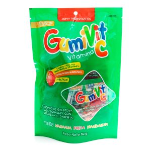 GOMAS GUMIVIT C BOLSA 12 SBS MINPACK  VITAMINA C