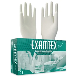 GUANTE EXAMTEX PROTEX 100 UDS T.M  GUANTES DE CIRUGIA