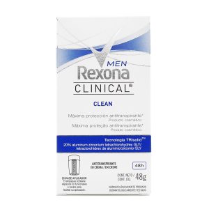 DTE REXONA SOFT SOL CLINICAL MEN 48 GR H BARRAS