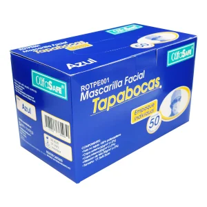 TAPABOCA DESECH.ALFA BLANCO E.I 50 UDS  TAPABOCAS