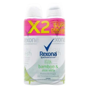 2 DTE REXONA SPR.BAMBO 105 GR SUP.OFE SPRAY