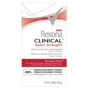 DTE REXONA CLINICAL SOLID SPORT STRE.48 GR BARRAS