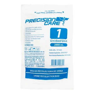 BOLSA RECOLECTORA DE ORINA 2000ML ETERNA RECOLECTOR