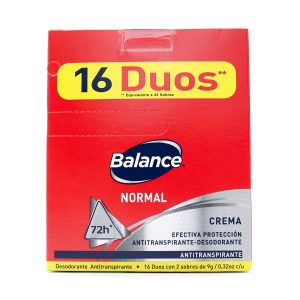 DTE BALANCE CRE M.PRO/EX.NOR.16SBS+DUOS SOBRES