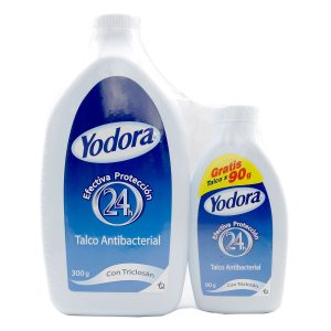 TALCO YODORA 300 GR+90 GR