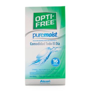 OPTIFREE PURE MOIST 120 ML SOLUCIONES PARA LENTES