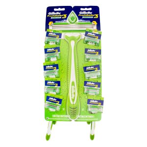 MAQ.PRESTOBARBA GILLETTE 3 SEN.CAR.10UDS MAQUINAS