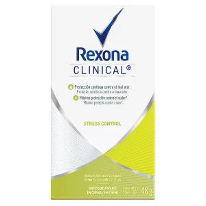 DTE REXONA CLINICAL STRESS CONTROL 48 GR BARRAS