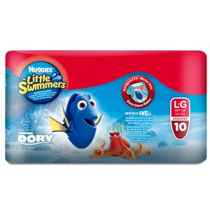 TRA.BANO HUGGIES LITTLE SWIMERS 10 UDS PAÑALES