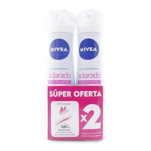 2 DTE NIVEA SPR.ACLA.EFE.SATIN 150ML S.O SPRAY