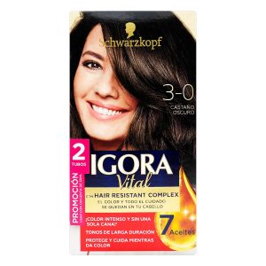 IGORA VITAL KIT 3-0 PROM.2TUB CAST.OSCUR TINTES