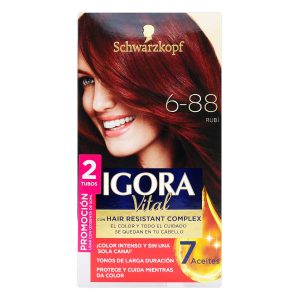 IGORA VITAL KIT 6-88 PROM.2TUB RUBI P.E TINTES