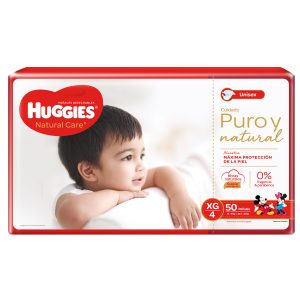 Tienda 25 PAN.HUGGIES NAT.CAR.UNISEX XG ET4 50 UDS PAÑALES