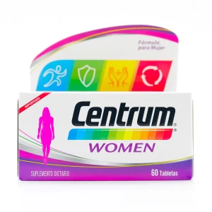 CENTRUM WOMEN 60 TABLETAS  MULTIVITAMINICO