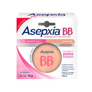 POLVO COMP.ASEPXIA NATURAL MATE POLVOS COMPACTOS