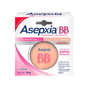 POLVO COMP.ASEPXIA CLARO MATE POLVOS COMPACTOS