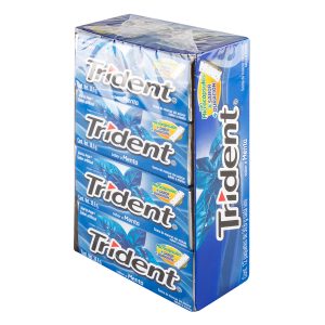 CHICLE TRIDENT EVUP MENTA 12 UDS