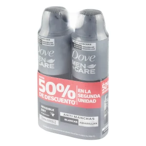 2DTE.DOVE SP.MEN CAR.89GR.50%DTO.SEG. UD SPRAY