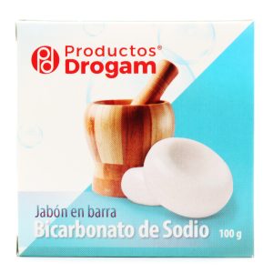 JABON BARRA BICARB. SODIO DROGAM 100 GRS BICARBONATO DE SODA
