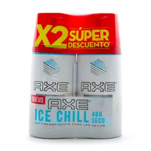 2 DTE AXE SPRAY ICE CHILL 152 ML. SPRAY