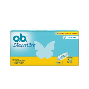 TAMPON OB ORIGINAL MEDIO 16 UDS