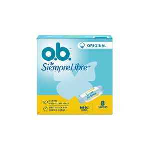 TAMPON DIGITAL OB ORIGINAL MEDIO 8 UDS