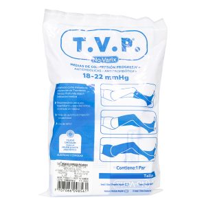MEDIA UNISEX NOVARIX 18-22 MMHG BLAN XL