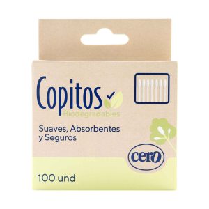 Tienda 1 COPITOS ECOLOGICOS CERO 100 UNIDADES