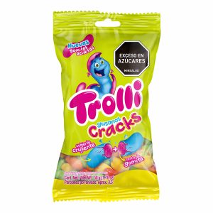 GOMAS TROLLI GUSANOS CRACKS 50 GRS