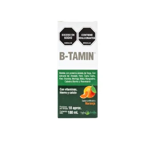 Tienda 20 B-TAMIN JBE NARANJA 180ML ICOM