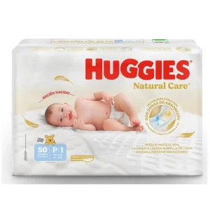 PAN.HUGGIES NAT.CARE ET.1 PEQ.50 UND