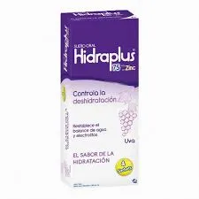 HIDRAPLUS 75 ZINC UVA BOL.100ML 4UDS