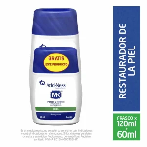 ACID NESS LOCION 120+60 ML MK ACETATO DE ALUMINIO