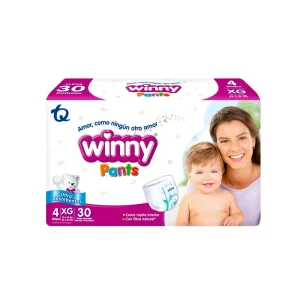 WINNY PANTS ET 4 X30 PAÑALES