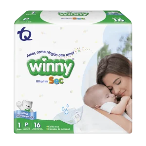 WINNY SEC ET 1 X 16 UNDS PAÑALES