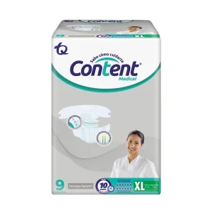 Tienda 10 CONTENT MEDICAL TALLA XL BOL X9 UND PAÑAL