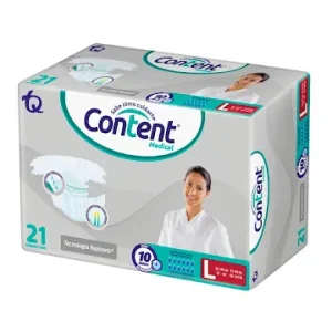 CONTENT MEDICAL TALLA L BOL X21 UND PAÑAL FRAC