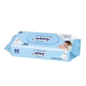 TOALLITAS WINNY RECIEN NACIDO X 40 TOALLAS HUMEDAS