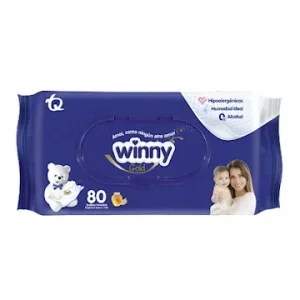 TOALLITAS WINNY AVENA Y MIEL X 80 UND TOALLAS HUMEDAS