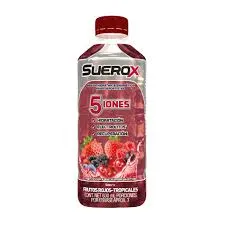 SUEROX BEBIDA HIDRATANTE ENERGETICA FRUTO ROJO 630 ML