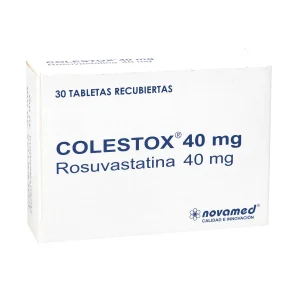 Tienda 10 COLESTOX (ROSUVASTATINA) 40 MG 30 TBS