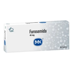 Tienda 12 FUROSEMIDA 40MG 30 TAB MK