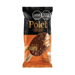 PALETA POLET CARAMELO CROCANTE-AVELLANA 100GR