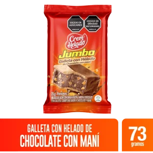 Tienda 11 GALLETA CON HELADO CH JUMBO 73GR