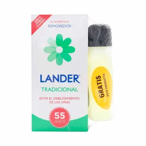 REMOVEDOR LANDER 55 ML GTS 35 ML REMOVEDOR DE ESMALTE
