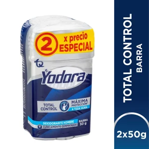 2 DTE.YODORA BARRA TOTAL CONTROL FCOL2XPE 50G