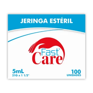 Tienda 12 JERINGA FAST CARE 3P 5ML 21X1.1/2 100UDS
