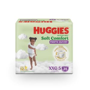 PAN.HUGGIES PANTS ACT SEC ET.5 XXG 24UND